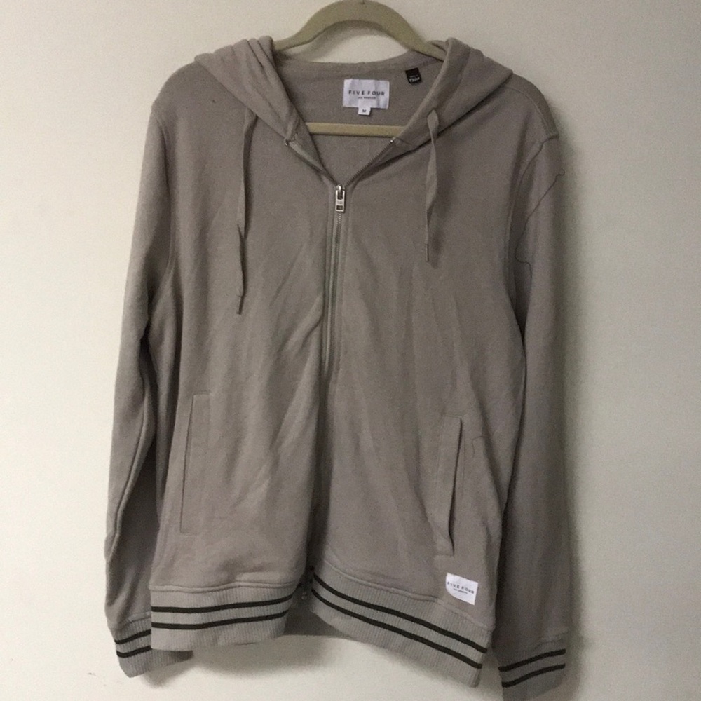 Five Four Hoodie sz Medium Taupe NWT